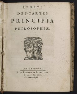 Titelseite von Principia philosophiae von Rene Descartes von Dutch School
