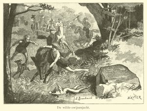 Wildschweinjagd