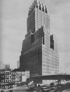 Wunder des antiken Babylon übertroffen im modernen New York, ca. 1935 von ENA