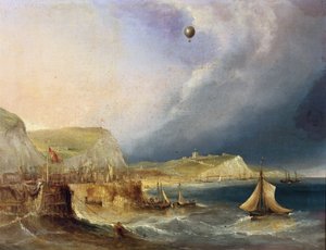 Die erste Ballonüberquerung, 7. Januar 1785