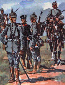 Deutsche Felduniformen von 1914