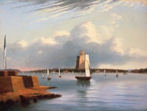 Baltimore Hafen, 1852 von E. G. Coates