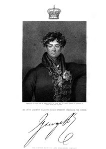 Georg IV., König von Großbritannien und Irland und von Hannover, 19. Jahrhundert