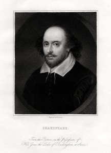 William Shakespeare, englischer Dramatiker von E. Scriven