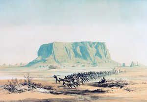 Blick auf den Berg Barkal, Sudan von E Weidenbach