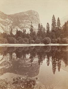 Mirror Lake, Yosemite Valley, 1872 von Eadweard Muybridge