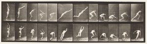 Tafel 162. Springen; Weitsprung von Eadweard Muybridge