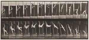 Tafel 165. Springen; Stabhochsprung von Eadweard Muybridge