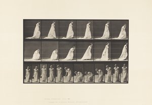 Tafel 209. Bücken und Aufheben eines Taschentuchs, 1885 von Eadweard Muybridge