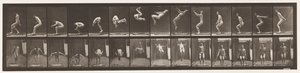 Tafel 362. Rückwärtssalto von Eadweard Muybridge