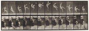 Tafel 366. Laufen, Haken und Tritt von Eadweard Muybridge