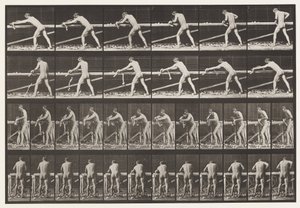 Tafel 379. Zimmermann, ein Brett hobeln, 1872-1885