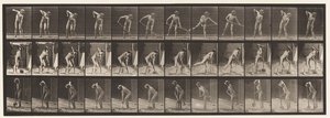 Tafel 387. Bauer, der eine Langstielschaufel benutzt