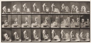 Tafel 408. Zwei Modelle von Eadweard Muybridge