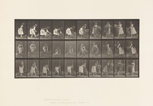Tafel 458. Heuhaufen heben, drehen, werfen von Eadweard Muybridge