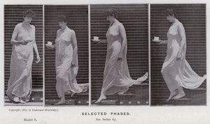 Die menschliche Figur in Bewegung: Ausgewählte Phasen von Eadweard Muybridge