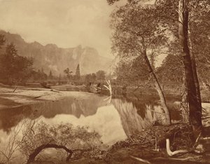 Tal des Yosemite vom Mosquito Camp, Nr. 22 von Eadweard Muybridge