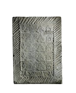 Kleine geformte Keramikfliese von Eastern Han Dynasty Chinese School