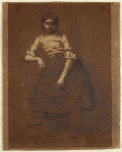 Niederländisches Bauernmädchen von Eastman Johnson
