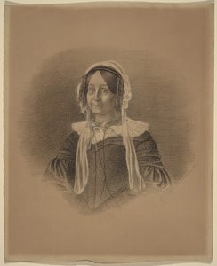 Porträt einer alten Frau von Eastman Johnson