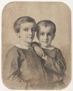 Porträt von Wigbold Albert Willem, Graf von Limburg Stirum und Graf Hendrik von Eastman Johnson