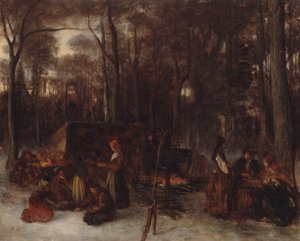 Den Zucker kosten von Eastman Johnson