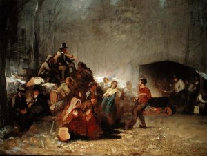 Die Party im Ahornzucker-Lager