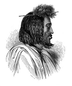 Souakiny-Häuptling, 1848
