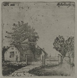 Ansicht von Hekendorp von Eberhard Cornelis Rahms