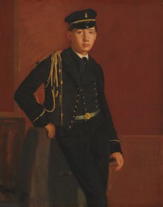 Achille De Gas in der Uniform eines Kadetten, 1856-1857 von Edgar Degas