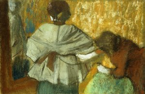 Bei der Schneiderin, die Anprobe; Chez la Couturiere, L