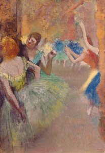 Ballettszene; Scène de ballet, ca. 1885 von Edgar Degas