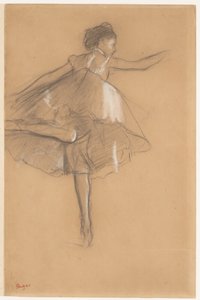 Tänzerin auf Spitze von Edgar Degas