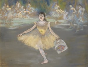 Tänzerin mit einem Blumenstrauß, vor 1923