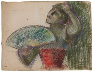 Tänzerin mit einem Fächer; Danseuse à l