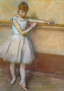 Tänzerin an der Barre von Edgar Degas