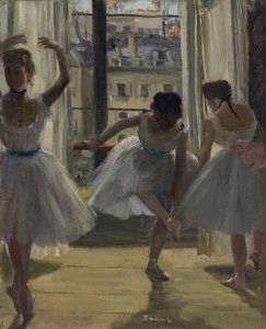 Tänzerinnen in einem Übungssaal Drei Tänzerinnen, 1873 von Edgar Degas