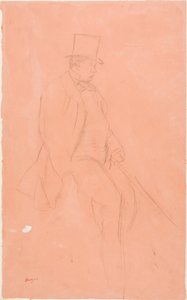Reitender Herr von Edgar Degas