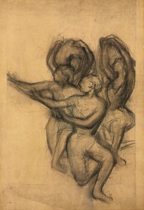 Gruppe von Tänzern, ca. 1895-1900 von Edgar Degas