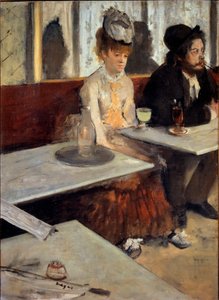 In einem Café oder Der Absinth