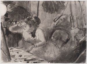 Intimität, ca. 1877-80 von Edgar Degas
