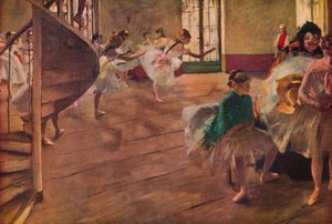 Die Probe, 1877 von Edgar Degas