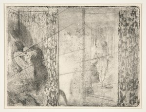 Logen der Schauspielerinnen, ca. 1875 von Edgar Degas