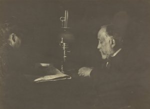 Louise Halévy liest Degas vor von Edgar Degas