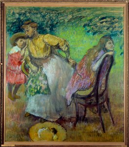 Madame Alexis Rouart und ihre Kinder von Edgar Degas