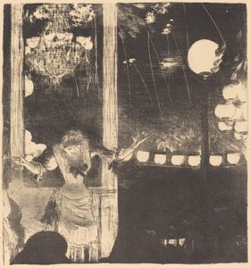 Mademoiselle Bécat im Café des Ambassadeurs