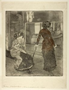 Mary Cassatt im Louvre: Die etruskische Galerie