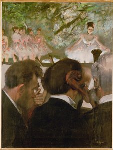 Musiker im Orchester von Edgar Degas