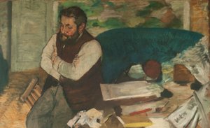 Porträt von Diego Martelli, 1879