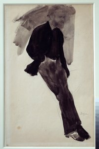 Porträt von Edouard Manet von Edgar Degas